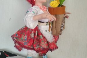 Интерьерная кукла  - Описание