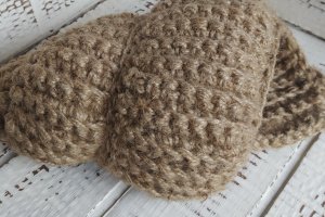 Ракушка из джута - Описание