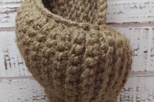 Ракушка из джута - Описание