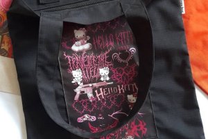 Шопер с принтом Hello Kitty с застежкой "молния" - ДРУГИЕ РАБОТЫ
