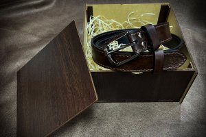 Мужской ремень из кожи растительного дубления - ДРУГИЕ РАБОТЫ