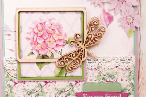 Літня листівка "Для друга" - Опис