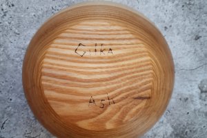 Супниця, мисочка для снеків з ясеня - Опис