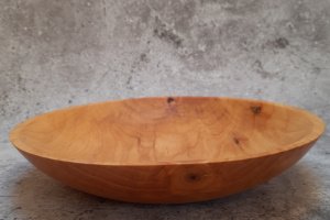 Блюдо з вільхи для подачі страв - Опис