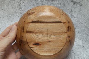 Мисочка з в'язу для сухофруктів та горішків - Опис