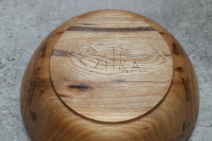 Мисочка з в'язу для сухофруктів та горішків - Опис