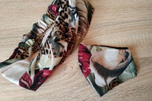 Комплект маска захисна + пов'язка на голову - Опис