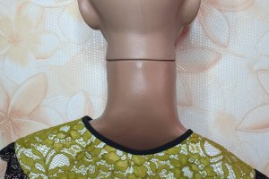 Воротник кружево - Описание