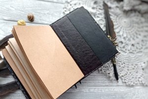 Шкіряний блокнот у подарунок чоловікові, хлопцеві, коханому - Опис