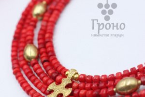 Коралове намисто «Магда» - Опис
