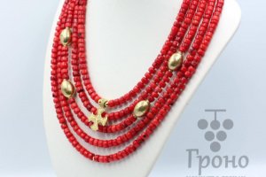 Коралове намисто «Магда» - Опис