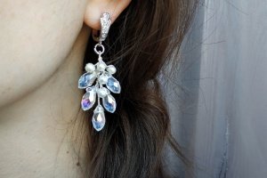 Серьги на свадьбу, выпускной, подарок, корпоратив - Описание