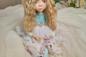 Работа Интерьерная кукла: KRIS