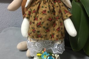 Великодні зайчики Тільда - Опис