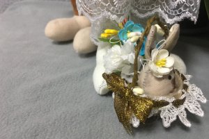 Великодні зайчики Тільда - Опис