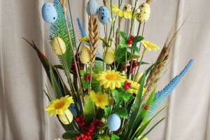 Пасхальная композиция (букет) - Описание