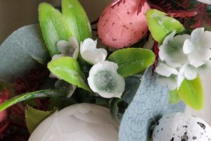 Пасхальный венок с котиками - Описание