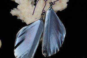 Серьги: "Ночная птица" 89/15 - Описание