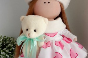 Кукла ручной работы Серденька - ДРУГИЕ РАБОТЫ