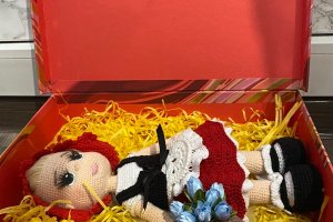 Інтер'єрна лялька ручної роботи - Опис