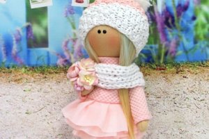 Работа Набор для шитья куклы Элиан
