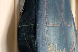 Велика джинсова сумка - Опис