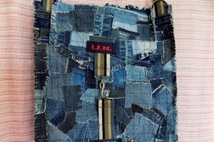 Джинсова сумка-боро - Опис