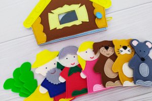 Работа Пальчиковый театр. Сказки