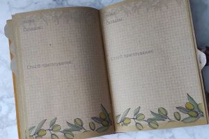 Книга рецептів - Опис