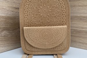 Шкіряний рюкзак, ранець, шкіряний наплічник - Опис