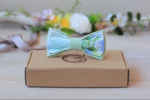 Галстук-бабочка цвета морской пены Romantik - ДРУГИЕ РАБОТЫ