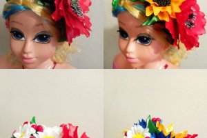 Обідки в українському стилі ручної роботи - Опис