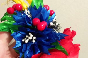 Обідки в українському стилі ручної роботи - Опис