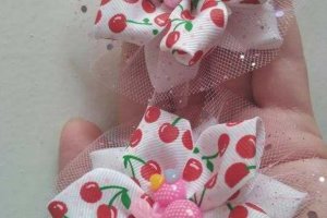 Дитячі бантики на резиночках - Опис
