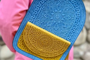 Шкіряний рюкзак,жіночий наплічник,рюкзак з натуральної шкіри - Опис