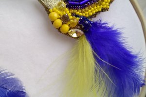 Робота Патріотична брош