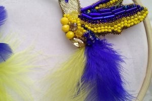 Патріотична брош - Опис