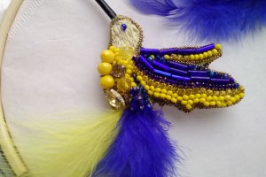 Патріотична брош - Опис