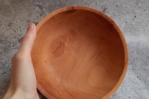 Салатник/Фруктівниця з груші  - Опис