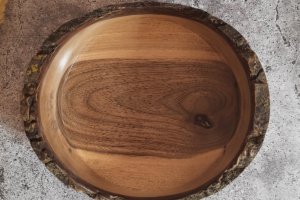 Ладья из грецкого ореха - Описание