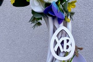 патріотичний інтер‘єрний віночок - Опис