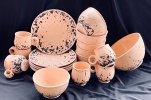 Глазированный сервиз - Описание