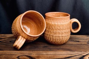 Работа Кружка глазированная