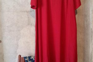 Лляна сукня розміру plus size  оверсайз - Опис