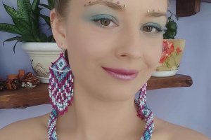 Набір з жгут і сережок  - Опис