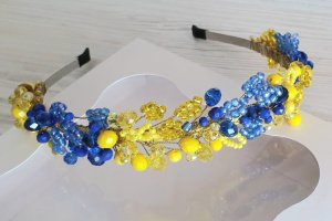 Патріотичний український жовто-блакитний обруч - Описание