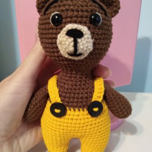 Работа Мишка игрушка