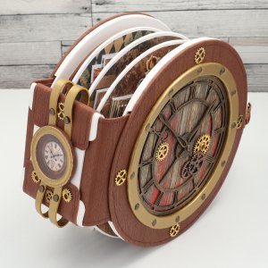 Робота круглий фотоальбом