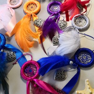 Работа Маленький ловец снов ко дню влюбленных выбор цвета