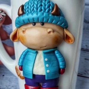 Робота чашка бичок